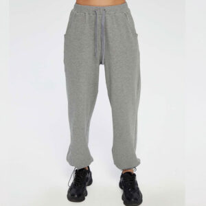 custom-logo-lady- high-waist-plain- cheap-wholesale- sweatpants